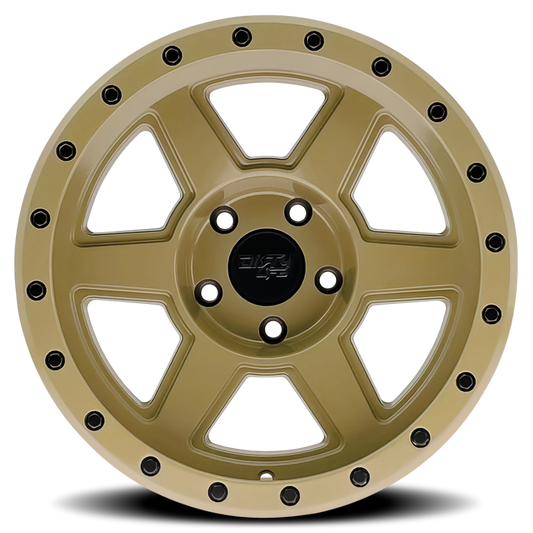 Dirty Life 9315 Compound 17x9 / 6x135 BP / -12mm Offset / 87.1mm Hub Desert Sand Wheel