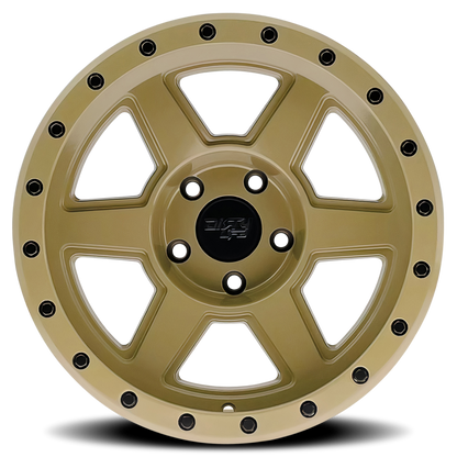 Dirty Life 9315 Compound 17x9 / 6x139.7 BP / -12mm Offset / 106mm Hub Desert Sand Wheel