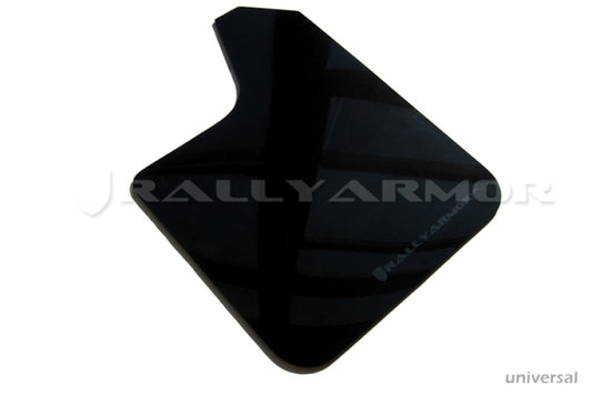 Rally Armor Universal Fit (No Hardware) Blue UR Mud Flap White Logo