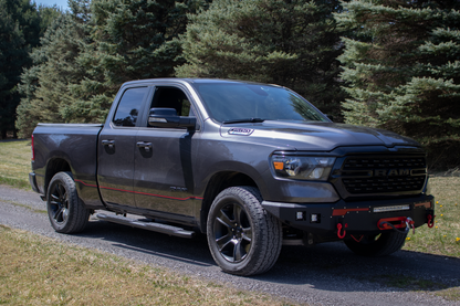 Fishbone Offroad 2019+ Ram 1500 Pike Winch Plate - Black