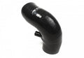 ALTA 02-06 Mini Cooper S/JCW & 02-08 S/JCW Convertible R53 (6spd ONLY) Silicone Inlet Tube - Black
