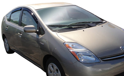 AVS 06-09 Toyota Prius Ventvisor Outside Mount Window Deflectors 4pc - Smoke