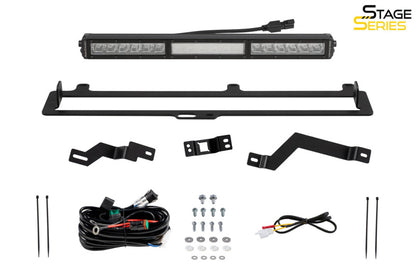 Diode Dynamics 2022+ Toyota Tundra White Combo TRD Pro Grille Light Bar Kit