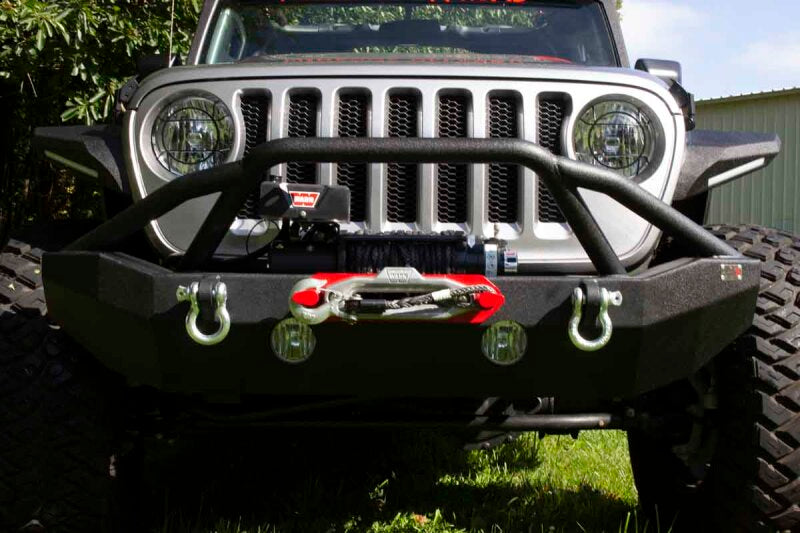 Fishbone Offroad 2018+ Jeep Wrangler JL Mid-Width Winch Front Bumper