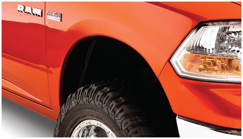 Bushwacker 09-18 Dodge Ram 1500 Fleetside Pocket Style Flares 4pc 67.4/76.3/96.3in Bed - Black