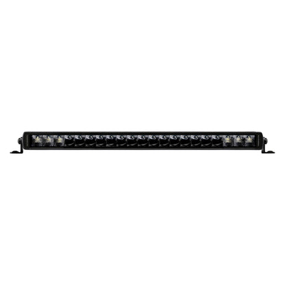 Go Rhino Xplor Blackout Series Sgl Row LED Light Bar (Surface/Threaded Stud Mount) 20.5in. - Blk