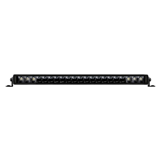 Go Rhino Xplor Blackout Series Sgl Row LED Light Bar (Surface/Threaded Stud Mount) 20.5in. - Blk