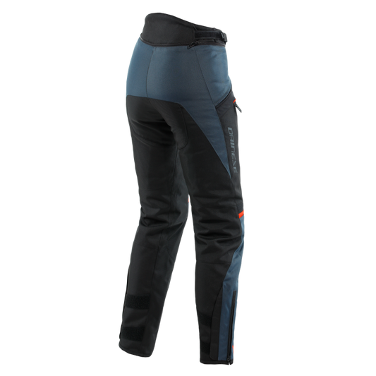 Dainese Tempest 3 Lady D-Dry Pants Ebony/Black/Lava-Red Size - 38