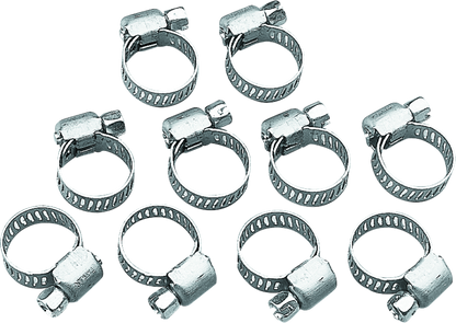 Bikers Choice Stainless Steel Mini Clamp 10 Pk