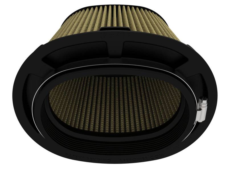 aFe MagnumFLOW Pro GUARD 7 Air Filter (6 x 4)in F x (8-1/2 x 6-1/2)in B x (7-1/4 x 5)in T x 7-1/4in - Precision R