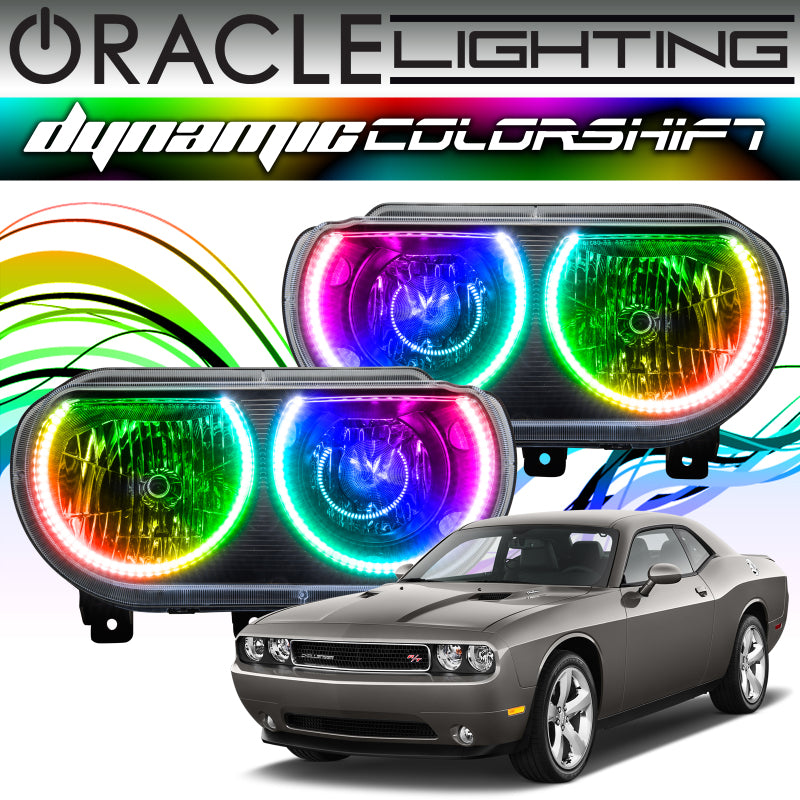 Oracle Dodge Challenger 08-14 Halo Kit - Dynamic - Dynamic SEE WARRANTY