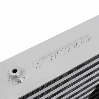 Mishimoto Universal Silver G Line Bar & Plate Intercooler Overall Size: 24.5x11.75x3 Core Size: 17.5