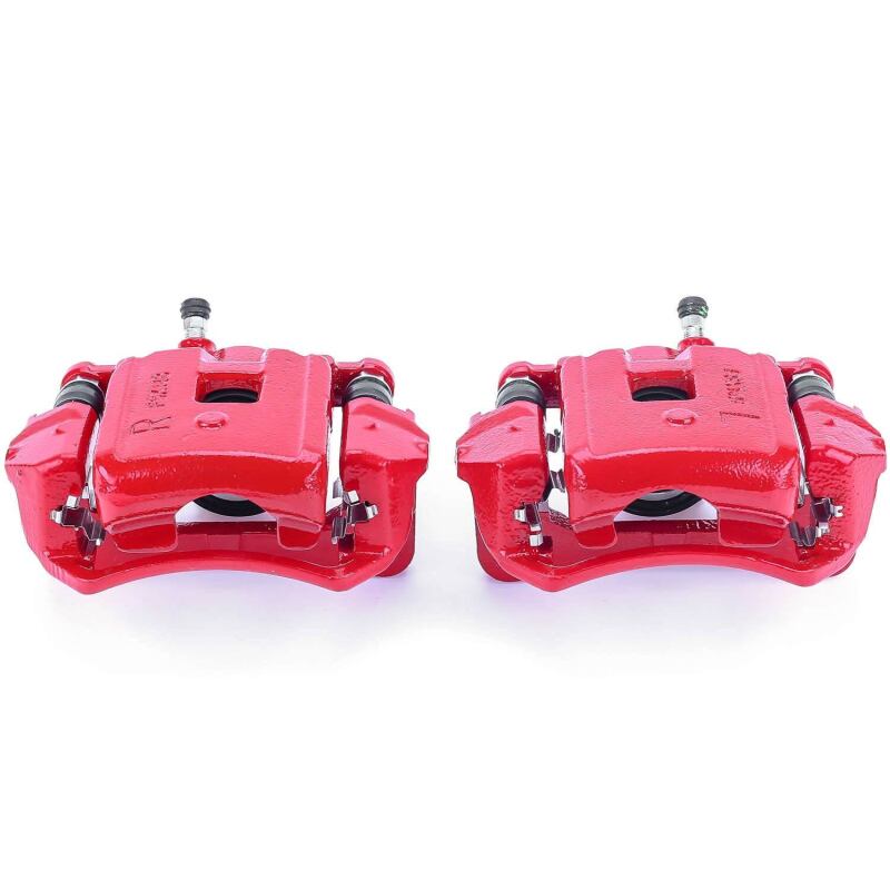 Power Stop 98-07 Lexus LX470 Rear Red Calipers w/Brackets - Pair