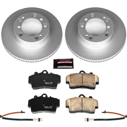 Power Stop 97-04 Porsche Boxster Front Z23 Evolution Sport Coated Brake Kit