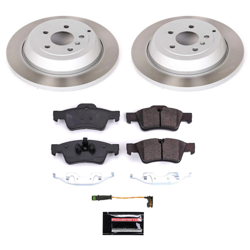 Power Stop 06-07 Mercedes-Benz R500 Rear Semi-Coated Rotor Kit