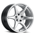 Kansei K11S Tandem 18x9.5in / 5x114.3 BP / 22mm Offset / 73.1mm Bore - Hyper Silver Wheel