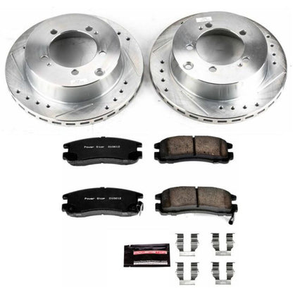 Power Stop 91-96 Dodge Stealth Rear Z23 Evolution Sport Brake Kit