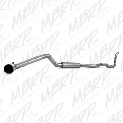 MBRP 88-93 Dodge 2500/3500 Cummins 4WD ONLY Turbo Back Single Side Exit Alum Exhaust System