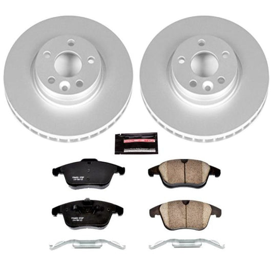 Power Stop 15-18 Volvo S60 Front Z23 Evolution Sport Coated Brake Kit