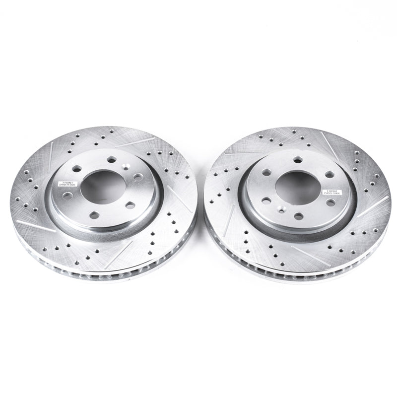 Power Stop 06-07 Buick Terraza Front Evolution Drilled & Slotted Rotors - Pair