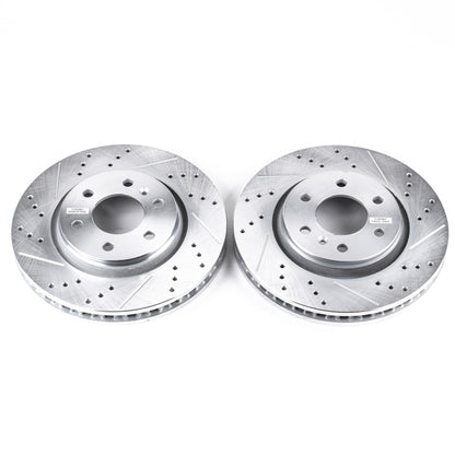 Power Stop 06-07 Buick Terraza Front Evolution Drilled & Slotted Rotors - Pair