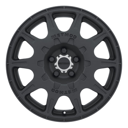 Method MR502 RALLY 17x8 +38mm Offset 5x100 67.1mm CB Matte Black Wheel