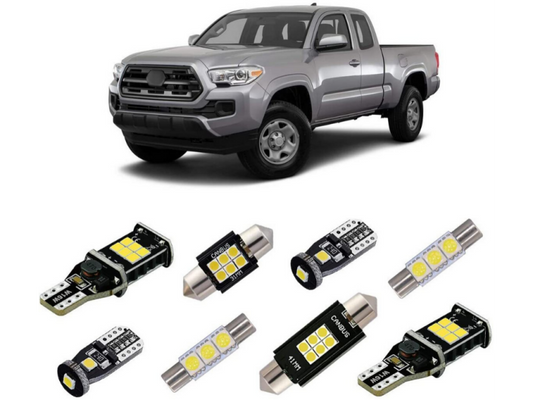 Cali Raised 2016-2023 Toyota Tacoma 9-Piece Interior Led Light Kit