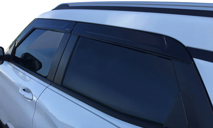 AVS 21-23 Chevrolet Trailblazer Ventvisor Low Profile Deflectors 4pc - Smoke