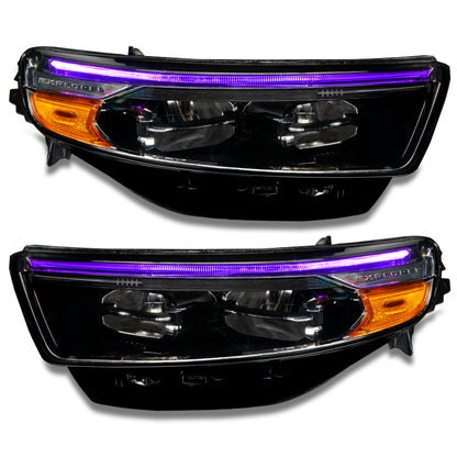 Oracle 20-22 Ford Explorer Dynamic RGB Headlight DRL Upgrade Kit - ColorSHIFT - Dynamic SEE WARRANTY