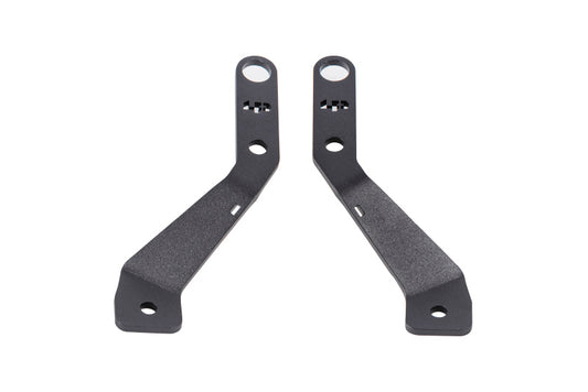 LP Aventure 2019 Toyota RAV4 Hood Light Brackets - Powder Coated (Pair)