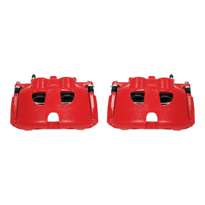 Power Stop 10-17 Ford Expedition Front Red Calipers w/Brackets - Pair