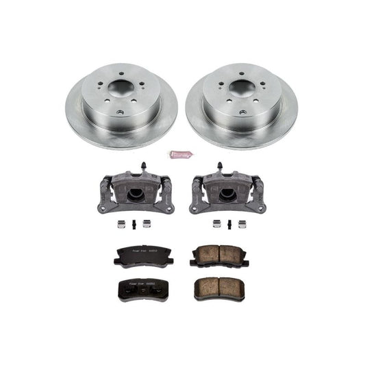 Power Stop 04-11 Mitsubishi Endeavor Rear Autospecialty Brake Kit w/Calipers