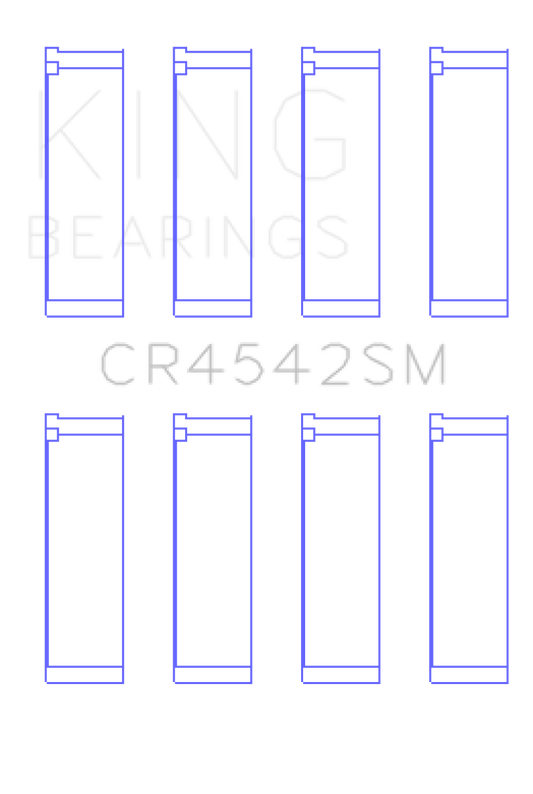 King Honda K-Series (Except A3) 16v 2.0L / 2.3L / 2.4L Connecting Rod Bearing Set (Set of 4)