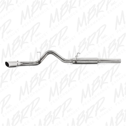 MBRP 2004.5-2007 Dodge 2500/3500 Cummins 600/610 Cat Back Single Side