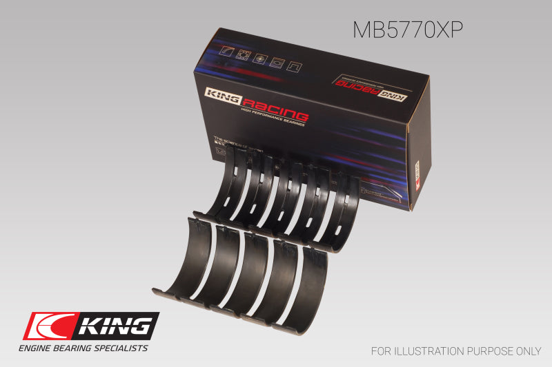 King Nissan VK45DD/E/ VK50VE/ Vk56DE/VD (Size 0.26) Main Bearing Set