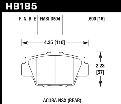 Hawk HPS Street Brake Pads