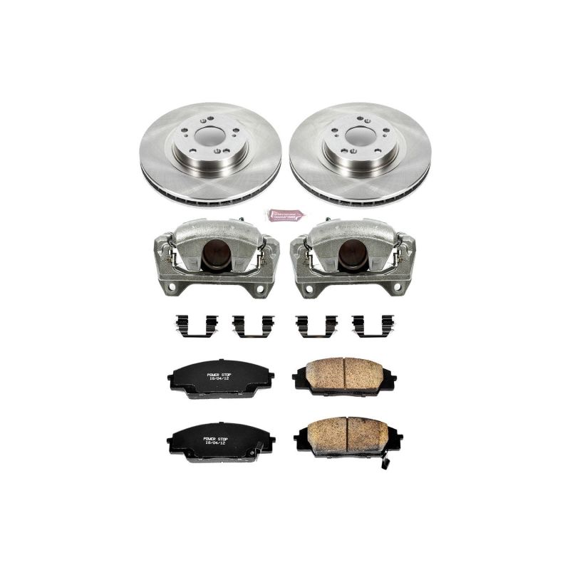 Power Stop 02-06 Acura RSX Front Autospecialty Brake Kit w/Calipers