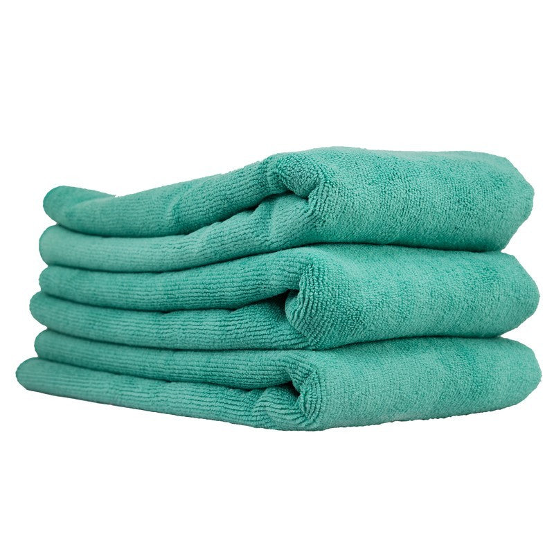 Chemical Guys Workhorse Microfiber Towel (Exterior)- 24in x 16in - Green - 3 Pack