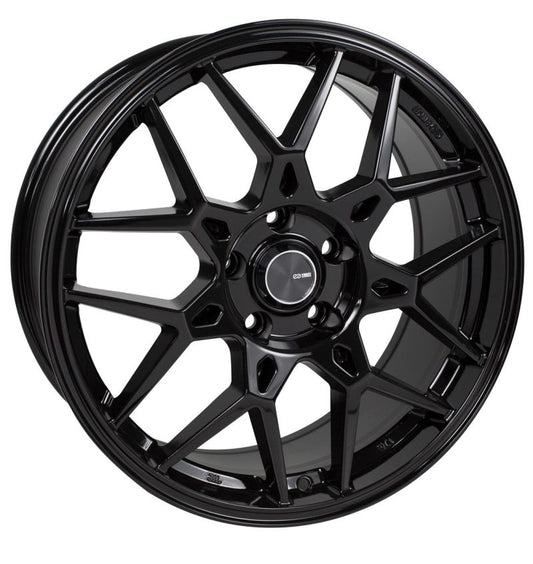 Enkei PDC 17x7.5 5x114.3 50mm Offset 72.6mm Bore Black Wheel