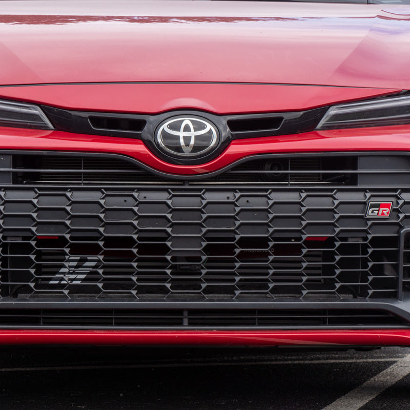 Mishimoto 2023+ Toyota GR Corolla Intercooler & Pipe Kit - Black Cooler - Red Pipes