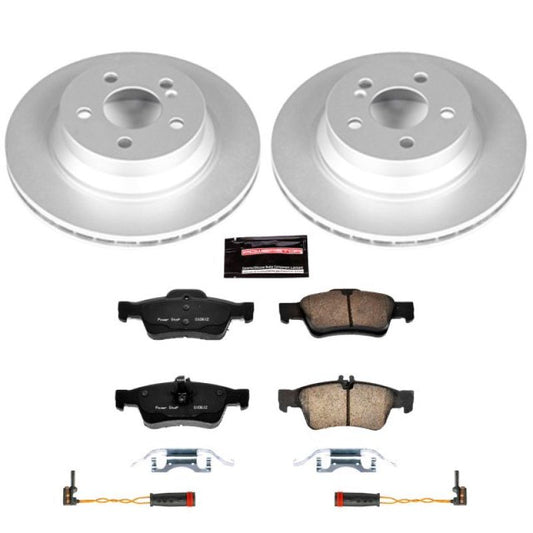 Power Stop 06-09 Mercedes-Benz E350 Rear Z23 Evolution Sport Coated Brake Kit