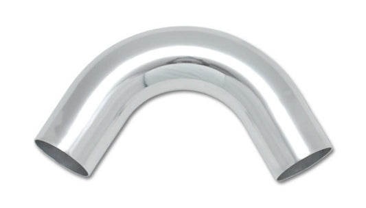 Vibrant 2.75in O.D. Universal Aluminum Tubing (120 degree Bend) - Polished