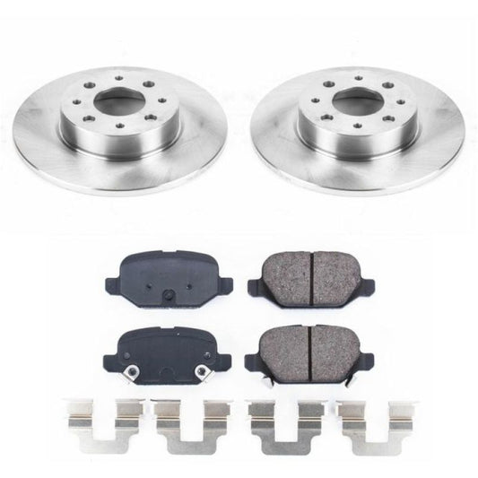 Power Stop 13-18 Fiat 500 Rear Autospecialty Brake Kit