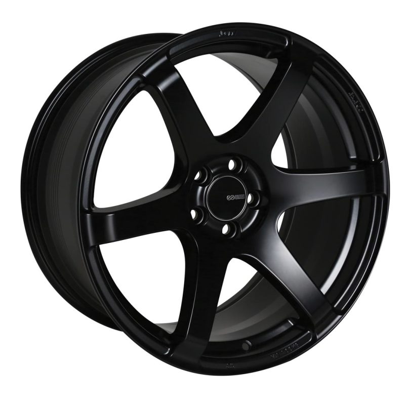 Enkei T6S 18x8 45mm Offset 5x114.3 Bolt Pattern 72.6 Bore Matte Black Wheel