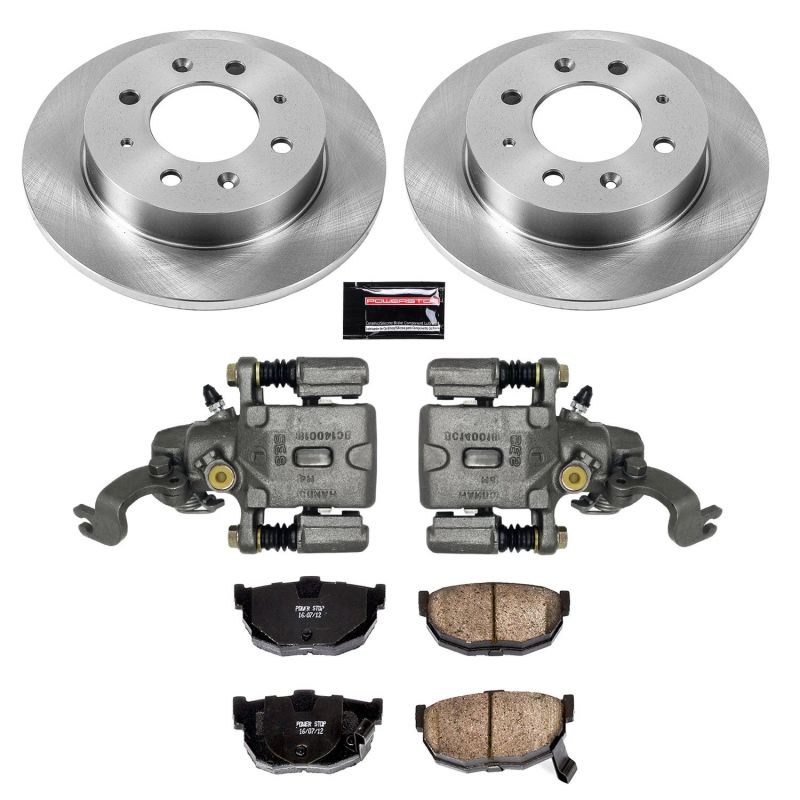 Power Stop 04-09 Kia Spectra Rear Autospecialty Brake Kit w/Calipers