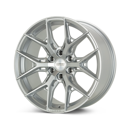 Vossen HF6-4 20x9.5 / 6x135 / ET15 / 87.1 - Silver Metallic Wheel