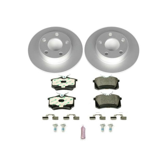 Power Stop 98-04 Audi A6 Quattro Rear Euro-Stop Brake Kit