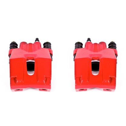 Power Stop 04-11 Ford F-150 Rear Red Calipers w/o Brackets - Pair