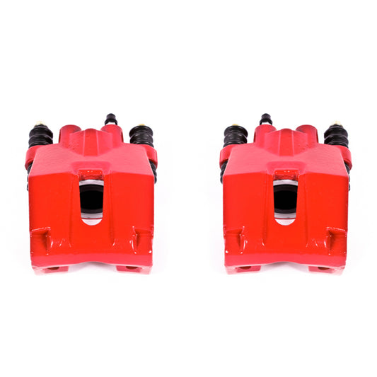 Power Stop 04-11 Ford F-150 Rear Red Calipers w/o Brackets - Pair