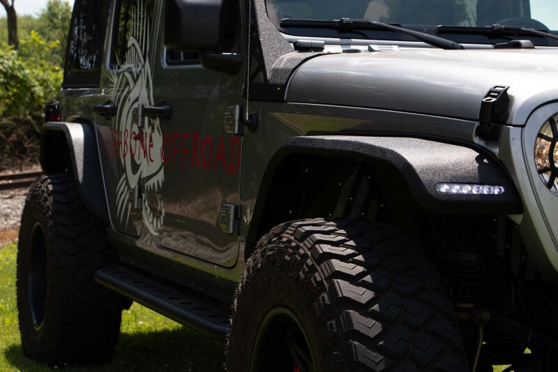 Fishbone Offroad 2018+ Jeep Wrangler JL Rear Fenders Elite Aluminum